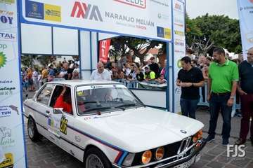 San Juan, escenario de la protocolaria ceremonia de salida del Rallye de Telde (Foto Francisco Javier Santana)